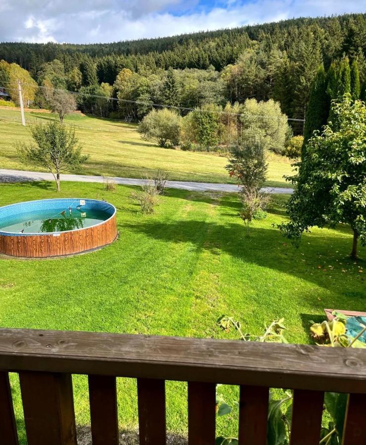 Chata Monika Frymburk nad Vltavou Exterior foto