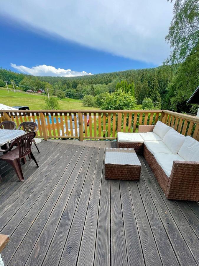 Chata Monika Frymburk nad Vltavou Exterior foto