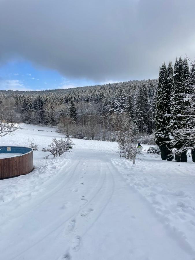 Chata Monika Frymburk nad Vltavou Exterior foto